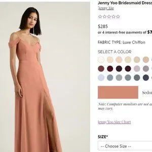 Jenny Yoo | Dresses | Jenny Yoo Priya Bridesmaid Dress Size 46 | Poshmark